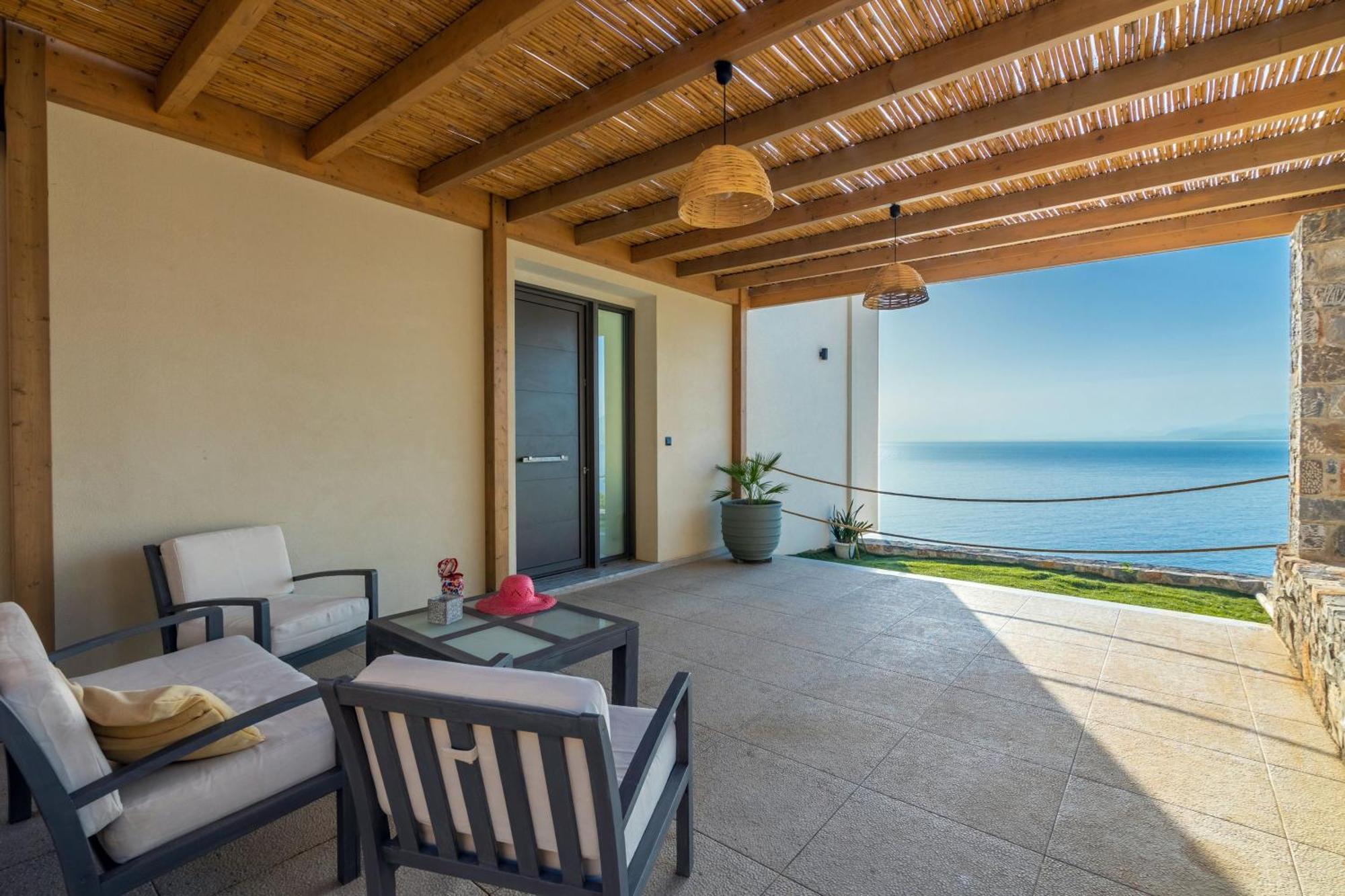 Rocca Al Mare Seaside Villas Palaiokastro  Exterior photo